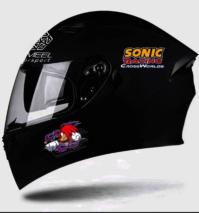 索尼克角色立绘展示图，展现其标志性的奔跑姿态