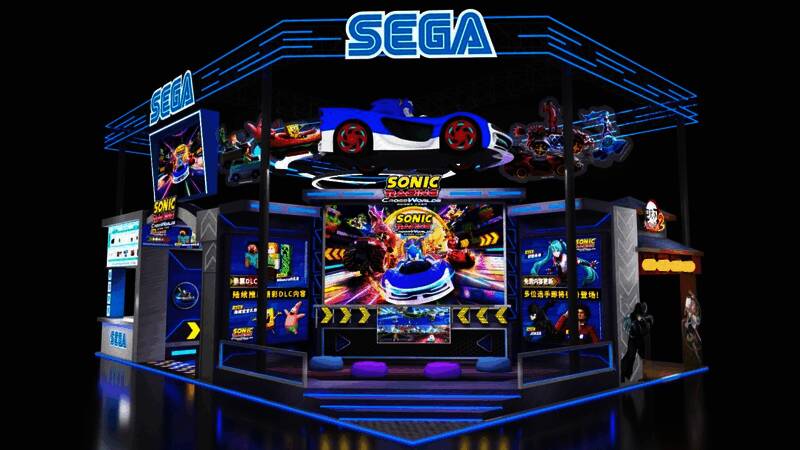 展位示意图详细标注各展区位置分布，方便游客导航参观