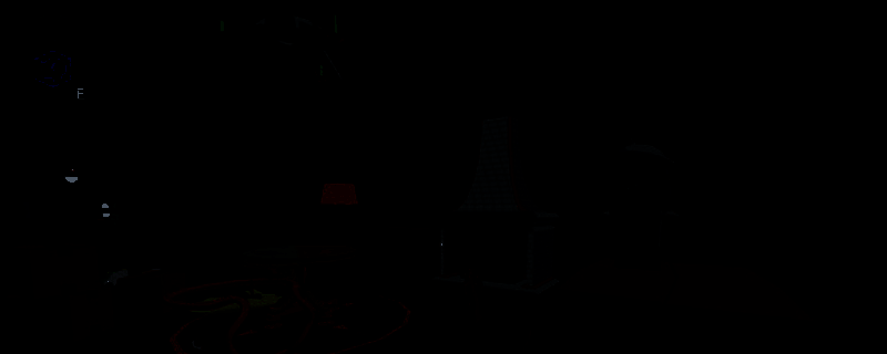 《物之梦》游戏场景截图，展示了一个充满神秘感的解谜空间环境