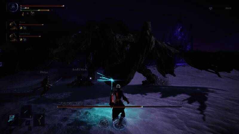 Boss被击中后出现硬直，角色趁机输出