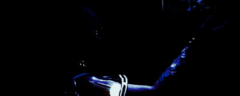 剑星游戏内角色百合与主角互动场景，画面氛围温馨