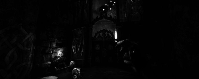 独眼利霍游戏封面展示，黑暗风格画面营造出浓厚的恐怖氛围