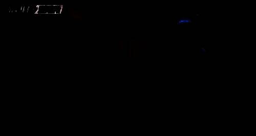 《辐射避难所OL》五一特别宣传图，背景呈现废土风格场景，角色剪影交错