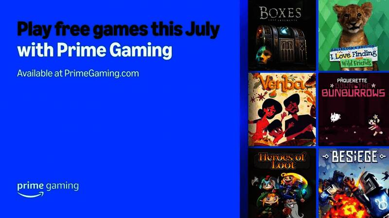 亚马逊Prime会员日专属游戏封面集合，包含《星球大战》《失忆症》《漫威暗夜之子》《足球经理2024》