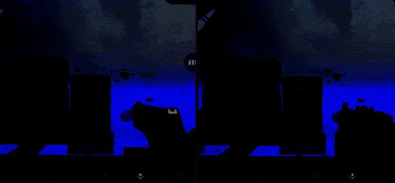 多个敌人同时出现，玩家展开激烈对抗的战斗画面