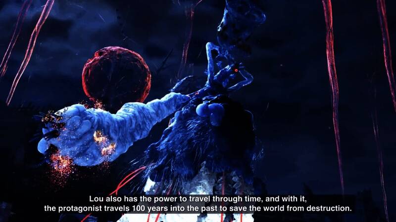 场景细节精致，展示了一个被破坏的古老城市遗迹