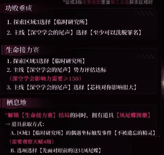 深空学会剧情场景，实验室风格浓厚，角色身穿科研服装进行紧张研究