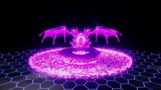 陀螺与巨型Boss对撞，能量冲击波四散，画面充满动感