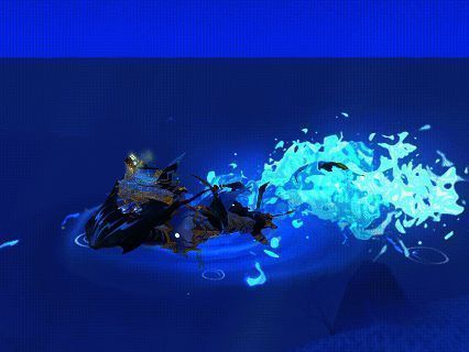 龙神鲨战宠特写镜头，细节刻画精致逼真