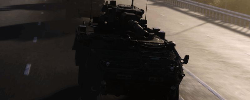 《断箭》PVE模式中的激烈战场画面，多辆坦克与战机正在展开火力对轰