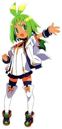 主角玛洛妮正面立绘，眼神坚定而温柔