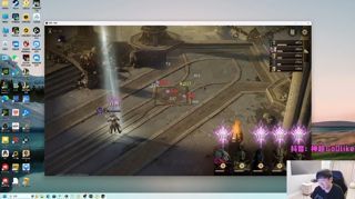 游戏内元素组合界面，火焰、毒素、闪电、光耀等元素交织出不同效果