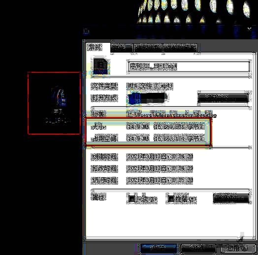 成功导出后的视频文件信息展示，文件大小已恢复正常水平