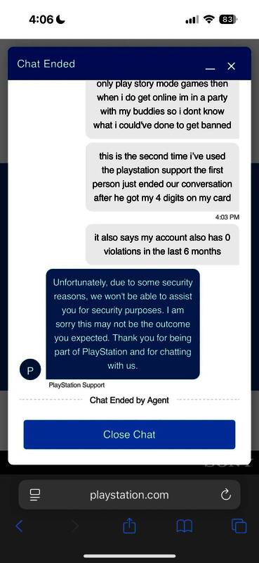 客服回复内容截图，显示标准模板化回应