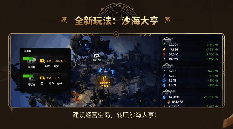 圆桌会议嘉宾合影，背景为游戏界面元素