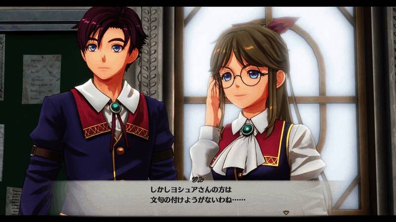 角色对话场景截图，表情生动，服装细节精致