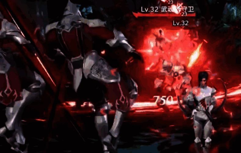 胡列娜与其他角色组队战斗画面，全场敌人处于控制状态