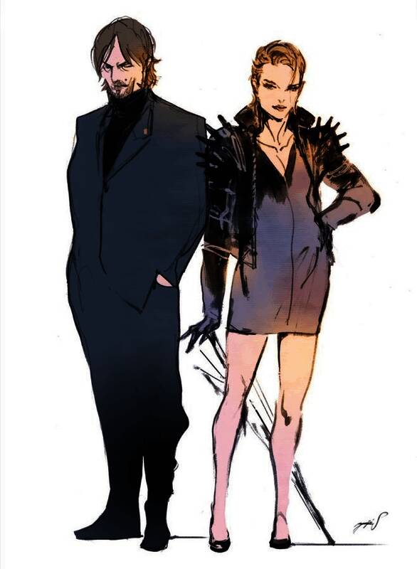 《死亡搁浅2》角色早期与最终版对比，山姆与芙拉吉尔形象差异显著