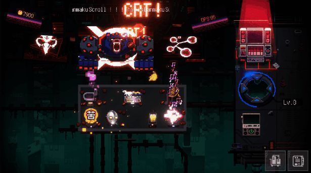 玩家正在操作电脑终端，屏幕上显示复杂的代码与数据流