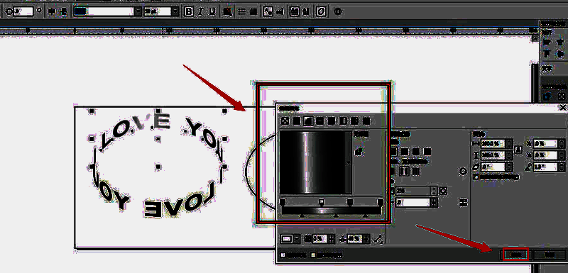 完成后的立体环绕文字效果图，文字呈现出逼真的光影渐变效果，立体感十足
