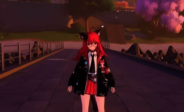 娜娜莉与薄荷、早雾组队画面，三人协同作战