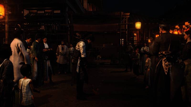 NPC互动界面截图，呈现高度拟真的对话与任务系统