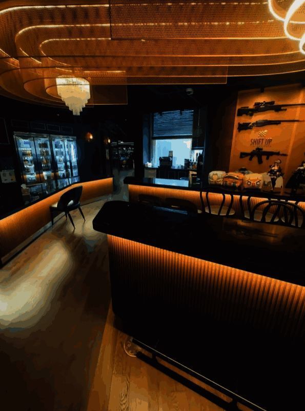 MichaelCTY与金亨泰在工作室中亲切交谈的画面