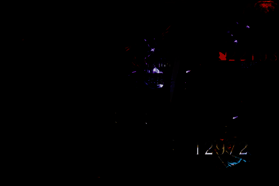 威能技特效展示，黑暗女士释放黑色能量波纹笼罩全场