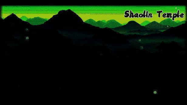 角色进入某门派殿堂，周围弟子列队欢迎，建筑风格具有浓厚东方古典气息