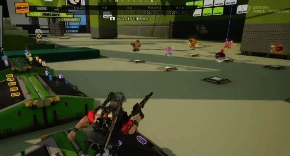 远光84中使用枪口制退器前后弹道对比图