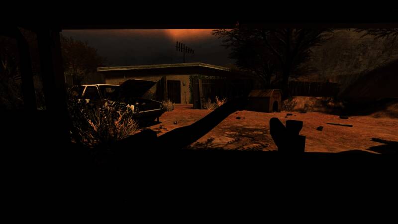 游戏主界面展示，界面风格复古且充满暴力美学元素