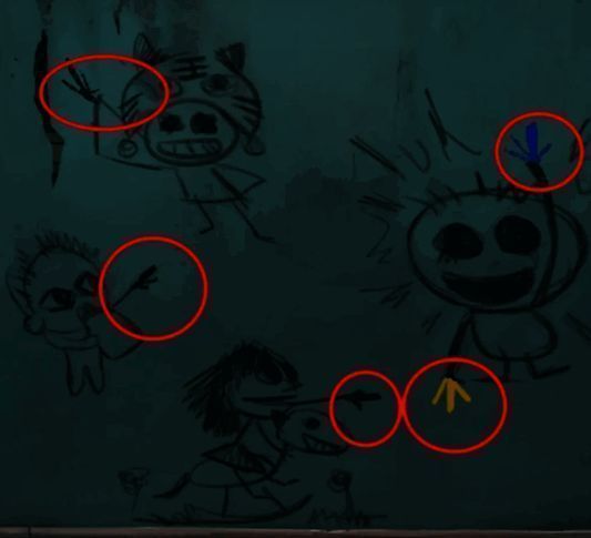 六礼轩场景中花轿内龙凤花烛点亮后的画面