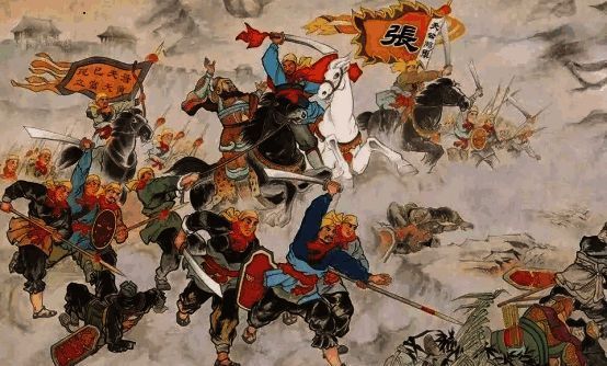 两大阵营对峙画面，黄巾军与汉室势力展开激烈博弈