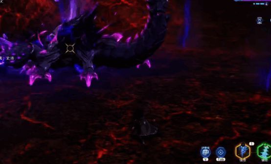 晶岩地王蝎战斗画面，展现其庞大体型与地面破坏特效