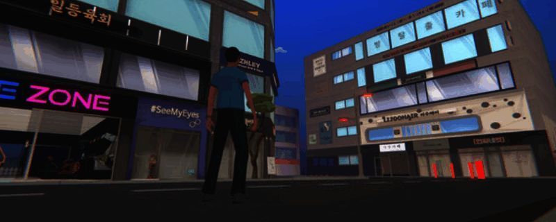 Grind and Dine游戏封面展示，画面中呈现餐厅与角色互动的场景