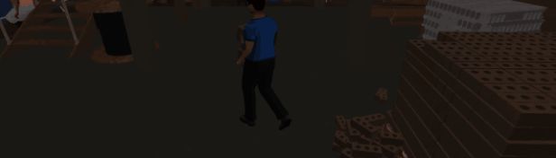 角色面对账单和日历沉思，表情凝重