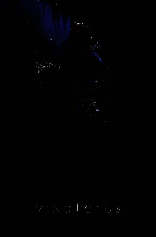 角色群像展示图，不同职业角色站成一排，造型各异