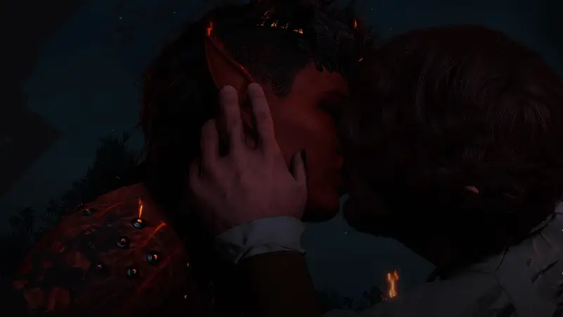 配音演员Dave Jones在访谈中神情凝重，似乎在回忆艰难时刻