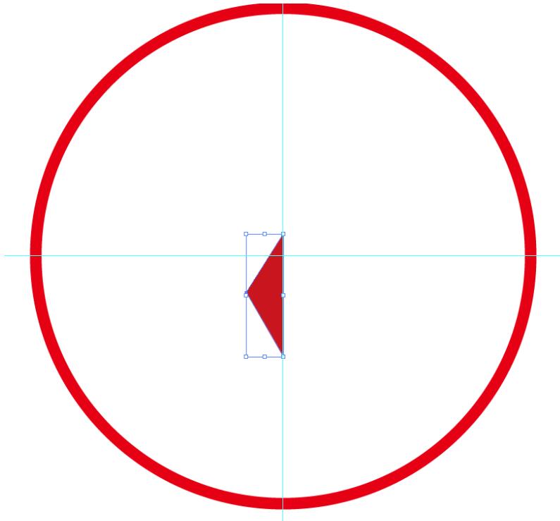 钢笔工具正在绘制三角形路径，节点控制精确
