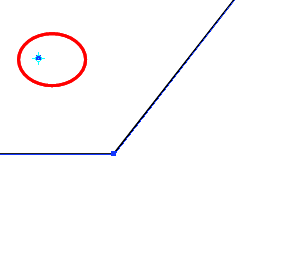 使用倾斜工具时鼠标指针靠近矩形边缘准备变形的画面