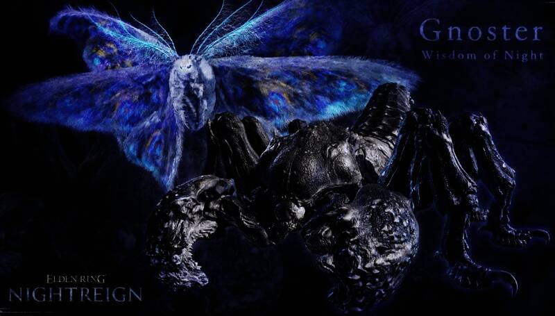 游戏场景中的夜色笼罩画面，远处有红光闪烁，仿佛火焰正在燃烧黑暗