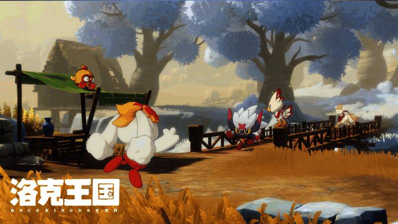 多个精灵角色集体亮相画面，展现丰富的精灵生态