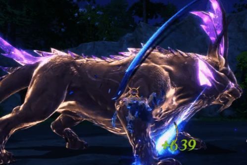 技能释放动画截图，展现鬼魅释放毁灭之力时的特效场景