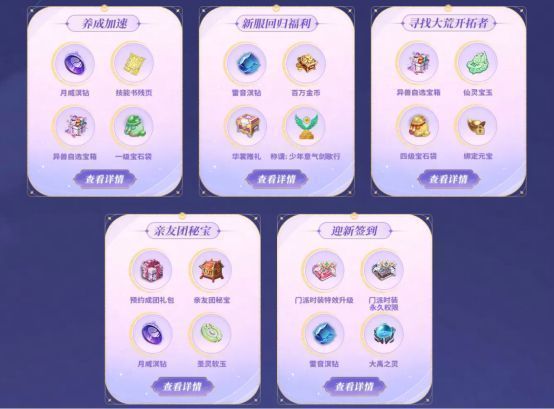 新服预约界面截图，显示预约奖励及团队集结奖励详情