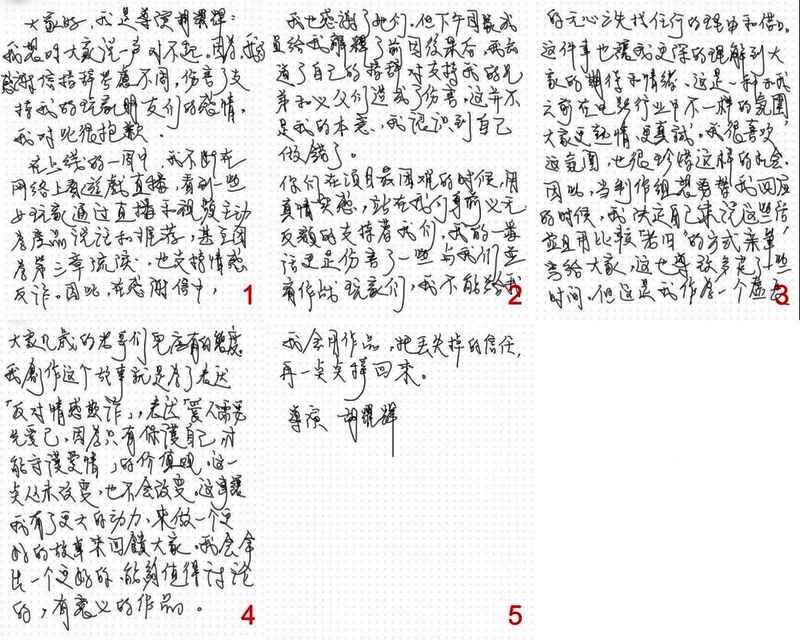 玩家在社交平台发表长文批评游戏立场转变