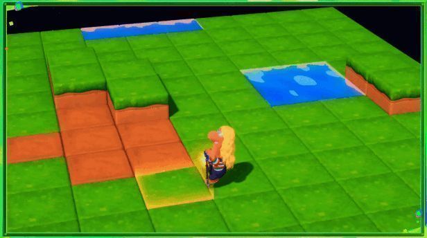 居民互动界面展示角色对话与任务提示