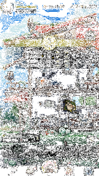 居家场景动画展示角色在屋内休息升级的画面