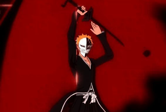 黑崎一护卍解形态，灵压爆棚，气势逼人