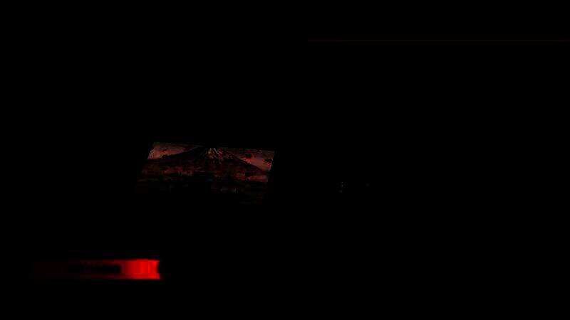 战鬼面具特写，雕刻精细，展现出浓厚的日式传统工艺美感