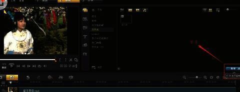 会声会影X9选项面板中开启反转视频功能的界面截图